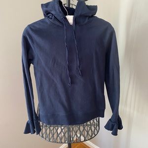 J Crew navy hoodie